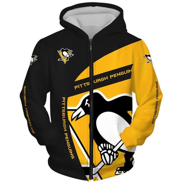 penguin zip hoodie