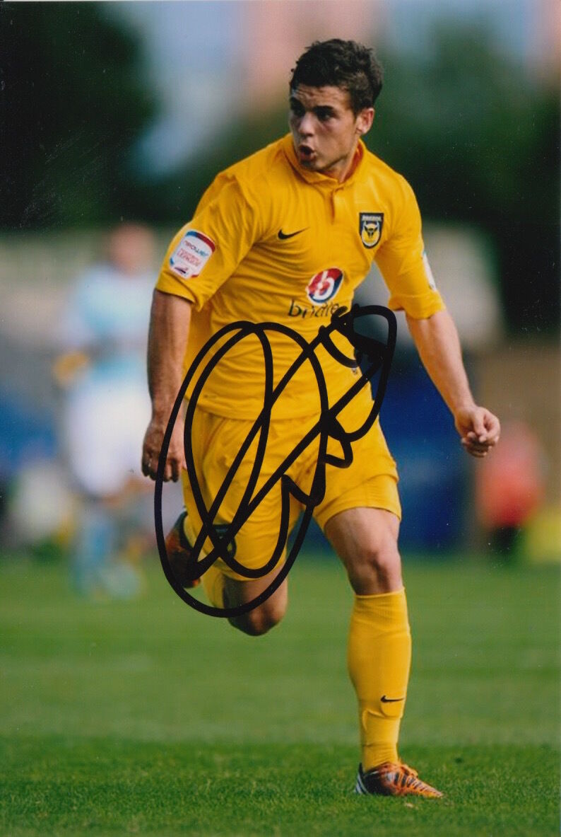 OXFORD UNITED HAND SIGNED JAKE FORSTER-CASKEY 6X4 Photo Poster painting 1.