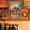 (Multi Style)Cowboy - Vintage Metal Signs - 30*40cm - Western