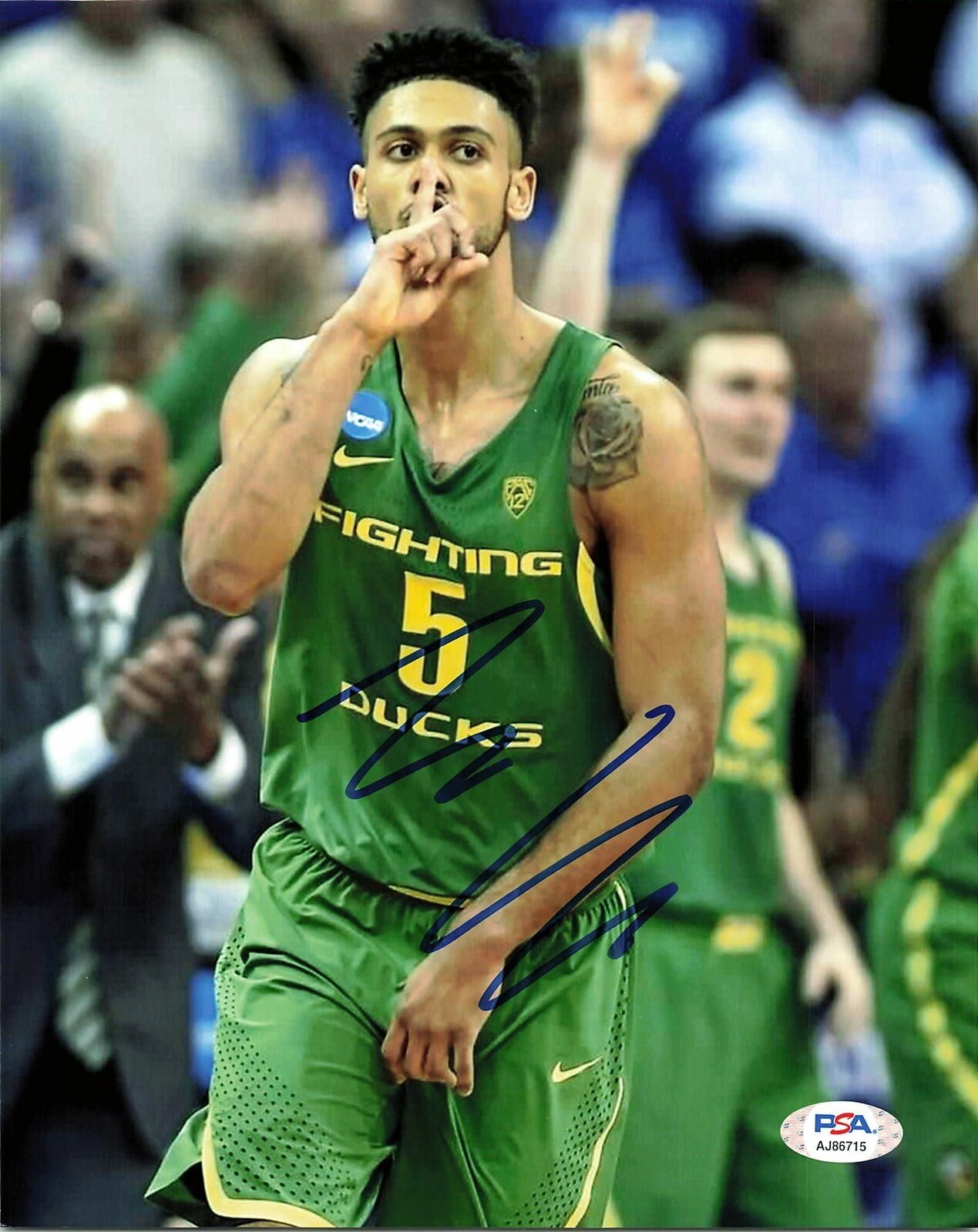 TYLER DORSEY signed 8x10 Photo Poster painting PSA/DNA Oregon Ducks Autographed