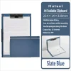 Foldable A4 clipboard, thin and sturdy, can stand upright, write baffle, loose-leaf document booklet