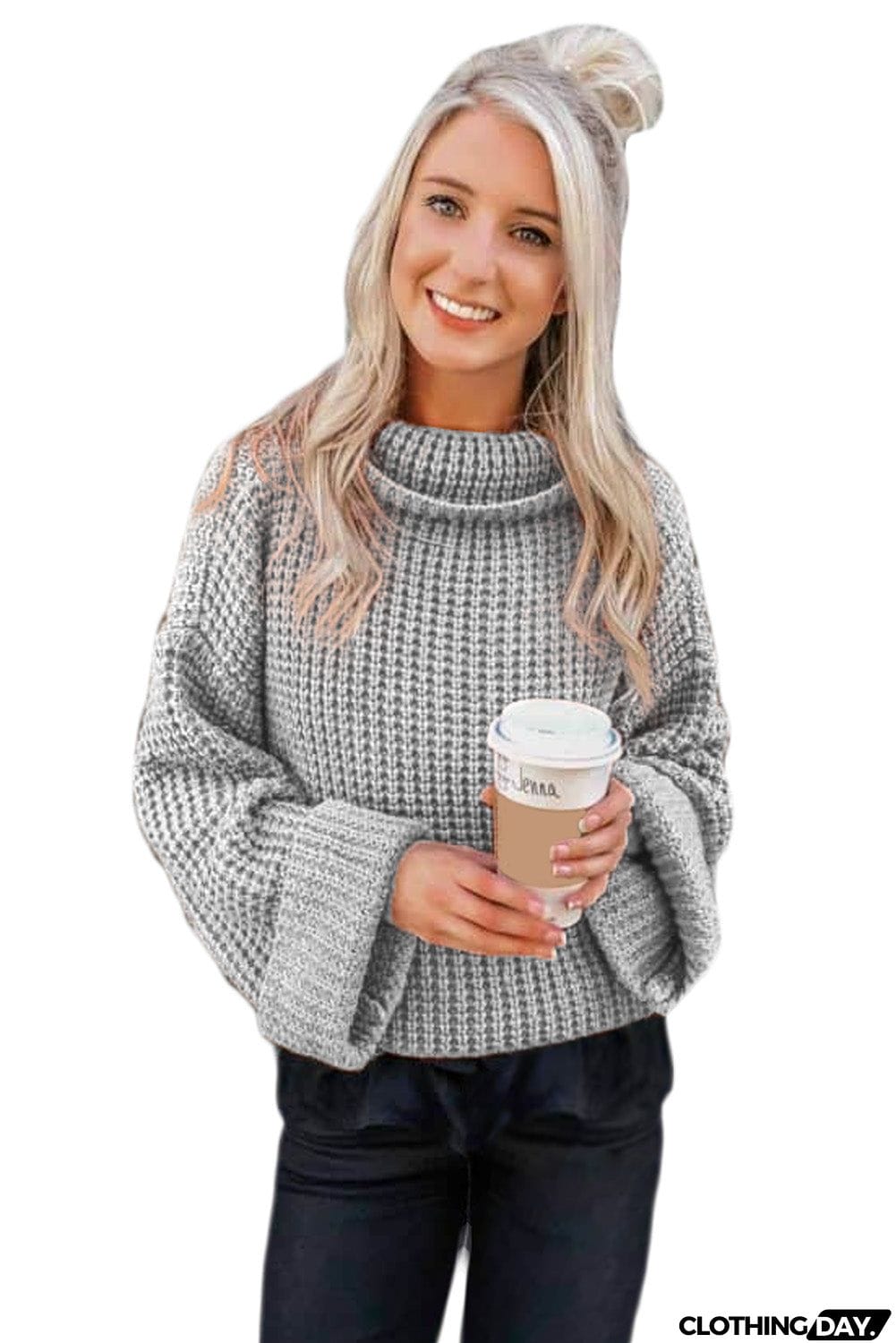 Turtleneck Knitted Sweater