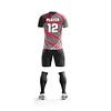 Custom Football Training Suit Soccer Jersey Sets Stock Youth Adult and Child Soccer Jersey Soccer Suits