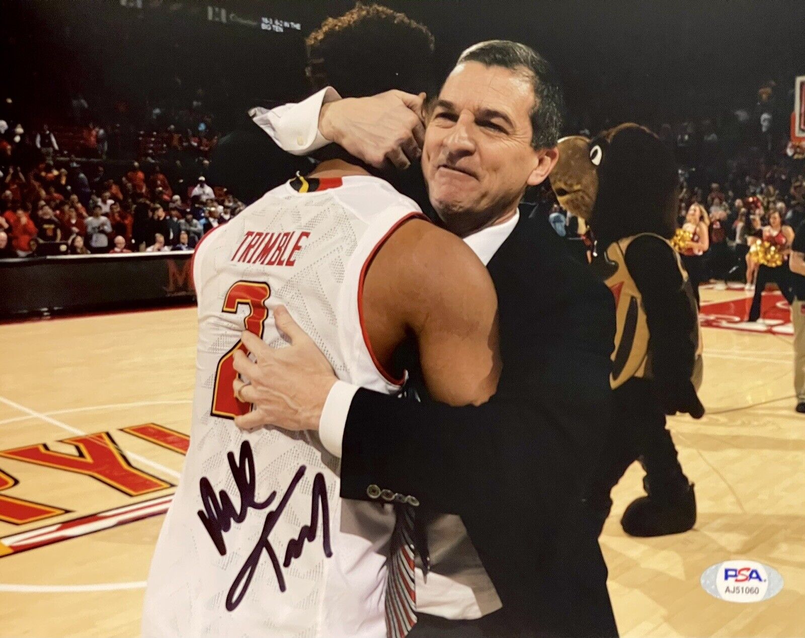 Mark Turgeon Signed Autographed Maryland Terrapins 8x10 Photo Poster painting PSA/DNA