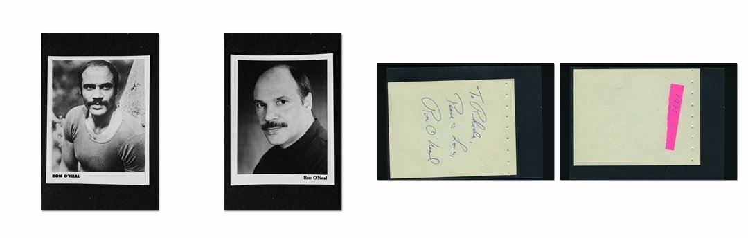 Ron O'Neal - Signed Autograph and Headshot Photo Poster painting set - Superfly