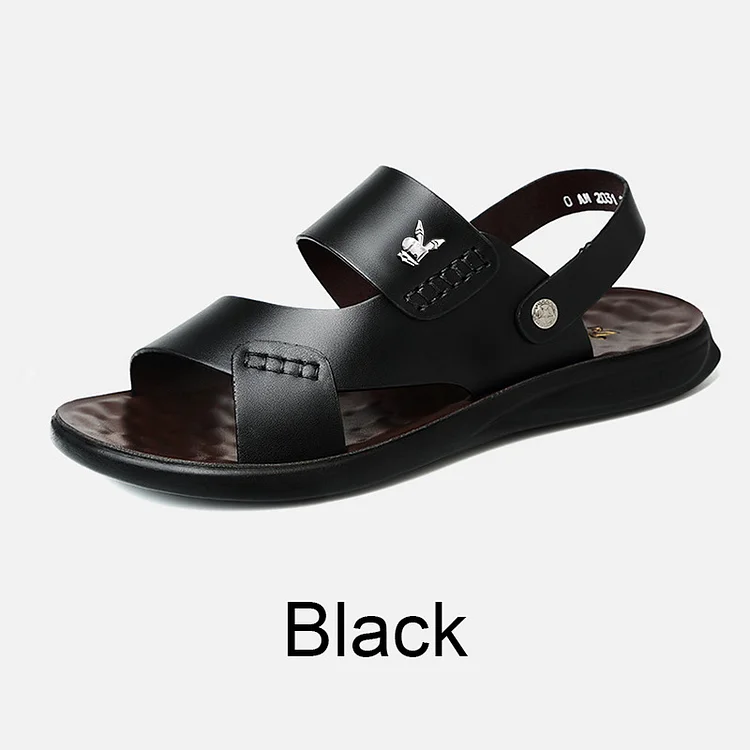 Men's Casual Open Toe Non-Slip Adjustable Strap Sandals