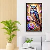 (40*70cm)Owl - Full Round Drill Diamond Painting