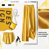 🔥Vente de printemps🔥Pantalon large et d&eacute;contract&eacute; pour femmes