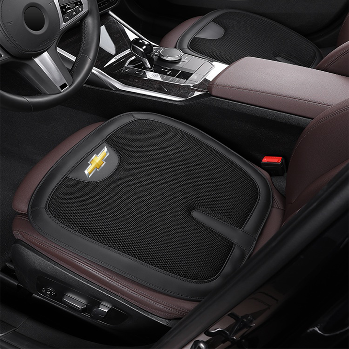 ✨Spring Sale✨Summer Comfortable Leather Ice Silk Mosaic Car Seat Cushion