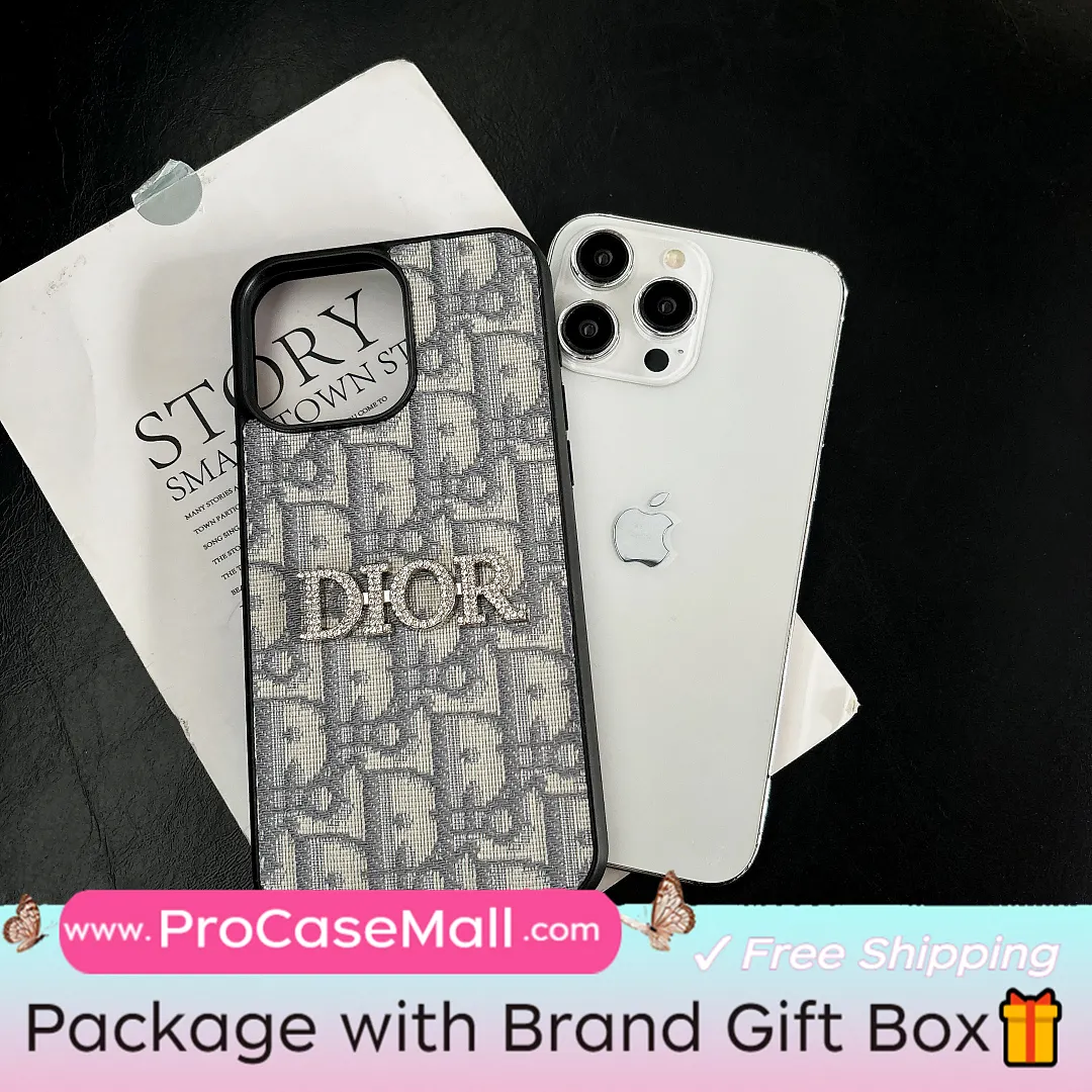 Charming Dior Logos Monograms Design Apple iPhone Case