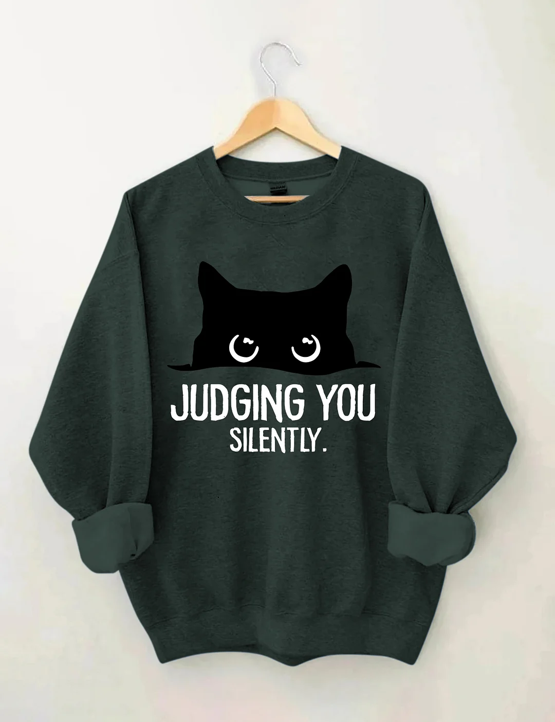 Judging You Silently Cat Sweatshirt