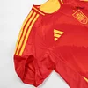 Spain Home Authentic Soccer Jersey EURO 2024