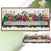 (US Local)The Last Supper-14CT Stamped Cross Stitch Kit(77*35cm)