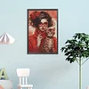 uk.everydayedeals (Limited Stock)Diamond Painting - Round AB Drills - Ice Cream Girl(45*65cm)