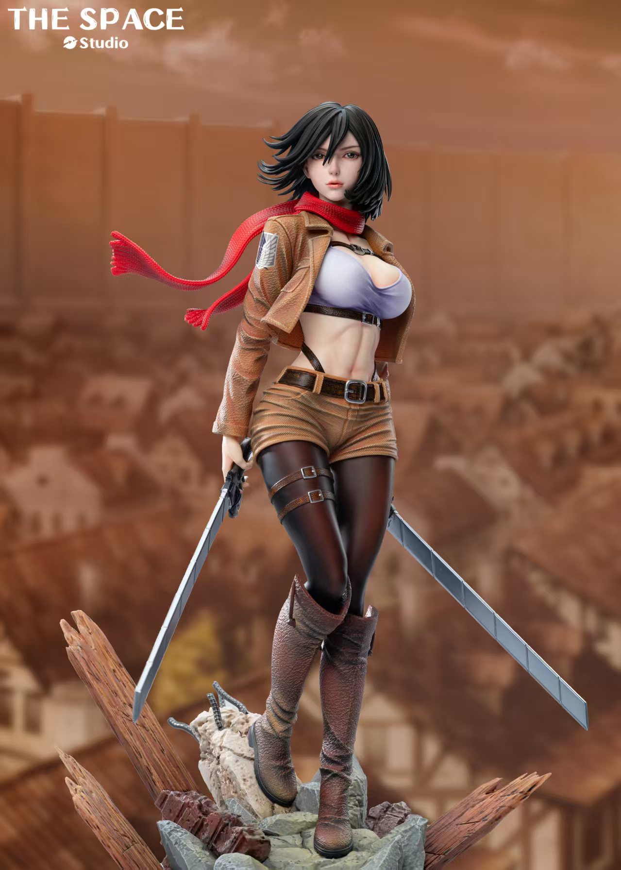 The Space Studio - Mikasa Ackerman Attack on Titan  1/6 & 1/4 Statue(GK)-