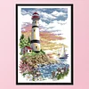 Lighthouse-14CT Stamped Cross Stitch Kit(30*40cm)