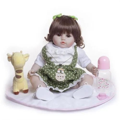 18" Cute Sofia Full Silicone Reborn Baby Doll Girl - Reborn Shoppe