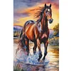 Diamond Painting -DIY Full Round Drill Horse(40*60CM)