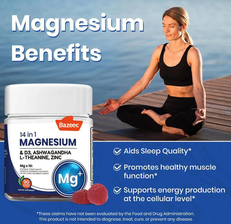 Magnesium Gummies - 10 Types of Magnesium Supplement