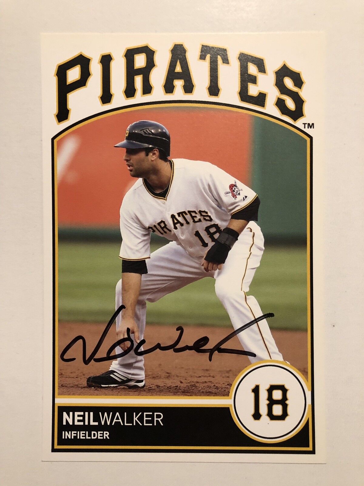 NEIL WALKER AUTOGRAPH Photo Poster painting PITTSBURGH PIRATES Signed 4X6 Proof Yankees