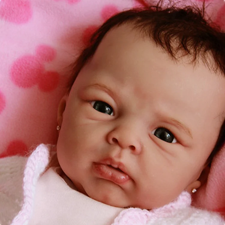  Lifelike Poseable Newborn Dolls, 20'' Kids Play Gift Gabriella Reborn Baby Doll Girl Anastasia - Reborndollsshop®-Reborndollsshop®
