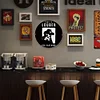 Lemmy Singer - Round Vintage Metal Signs - 30*30cm - Music