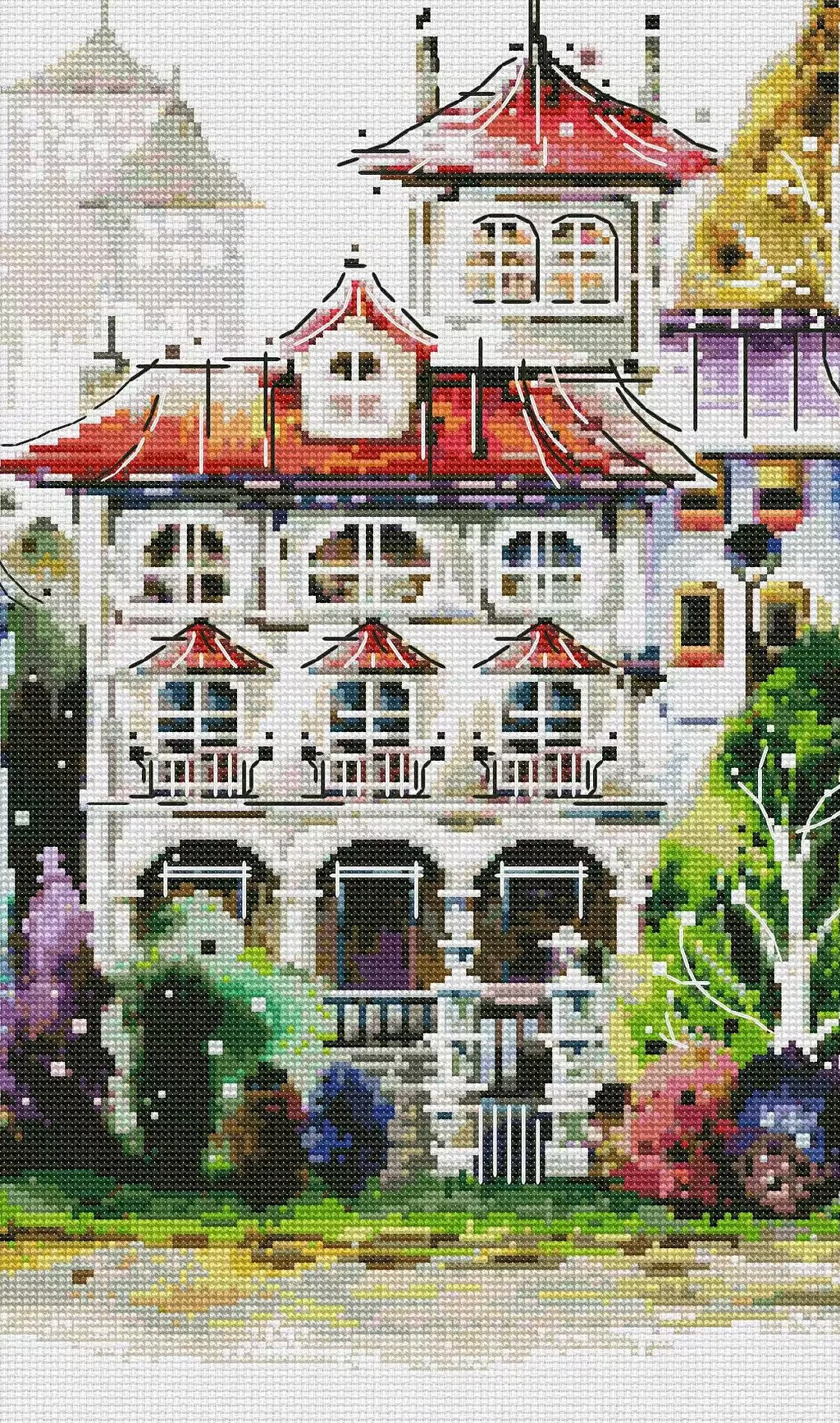 Limit one order per person】[KZ-ZZ3655-Four Seasons Town Scenic]_