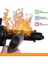12V 3-Gear Waterproof Heated Handlebar Grips Cover Motorcycle Electric Grip