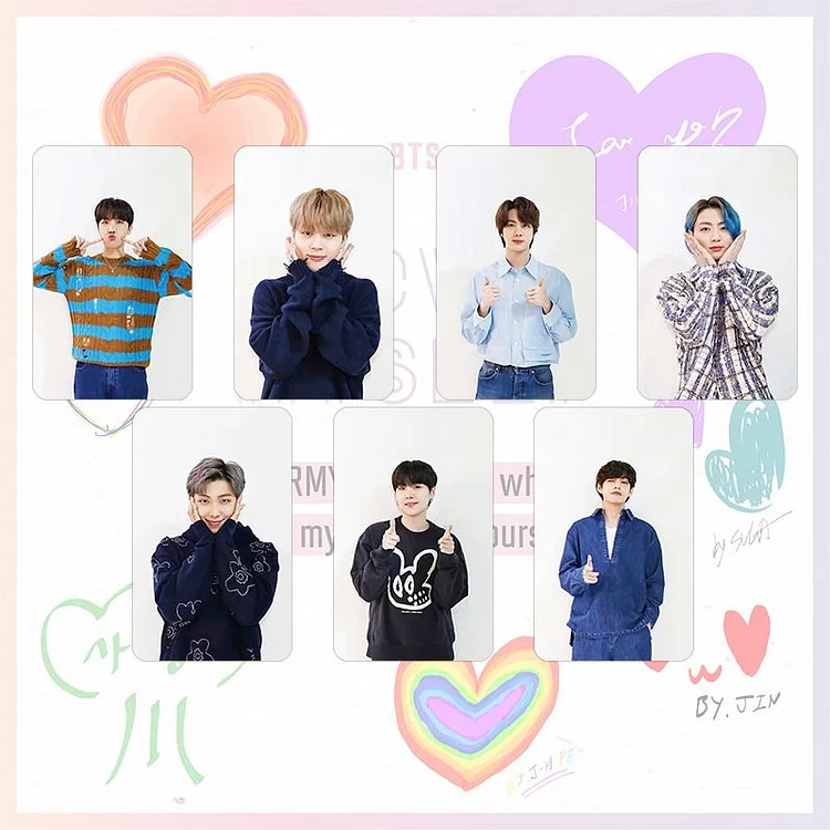 방탄소년단 Love Yourself's New Fashion LOMO Card