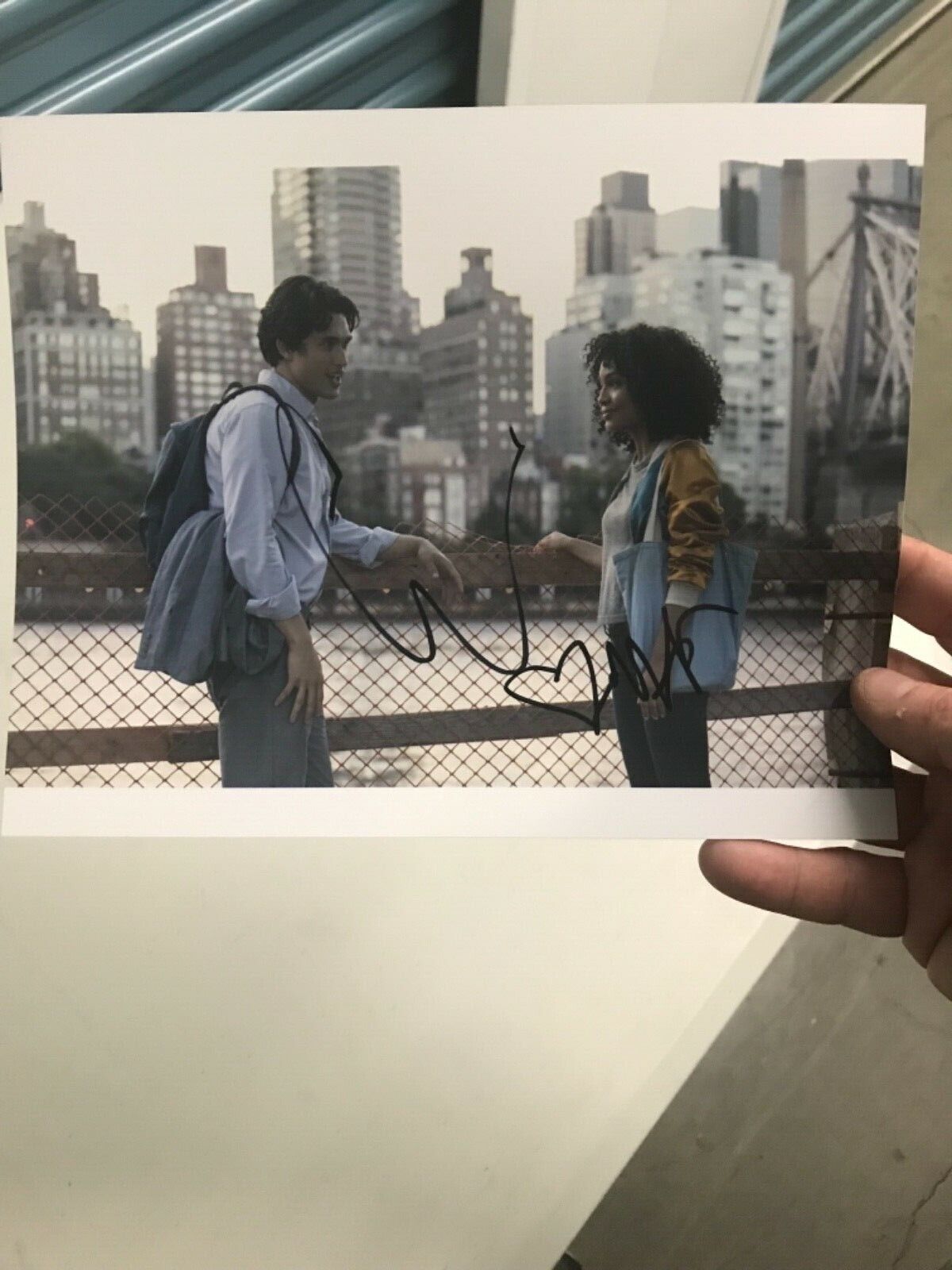 THE SUN IS ALSO A STAR AUTOGRAPHED Photo Poster painting SIGNED 8X10 #3 YARA SHAHIDI CHARLES MEL