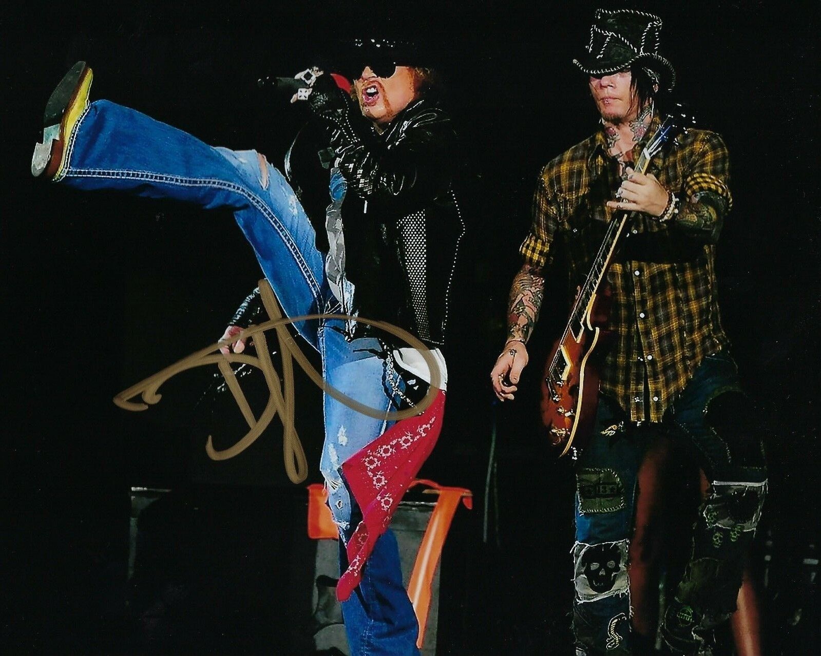 GFA Guns N' Roses * DJ ASHBA * Signed Autographed 8x10 Photo Poster painting PROOF D3 COA