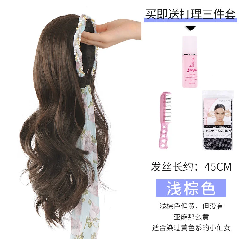 Cute Hair Band Wigs Natural Looking WH001