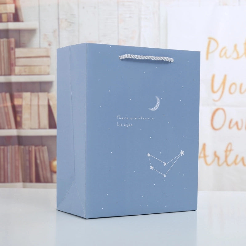 Minimalist Classic Style Letter Solid Color White Cardboard Holiday Daily Gift Wrapping Supplies