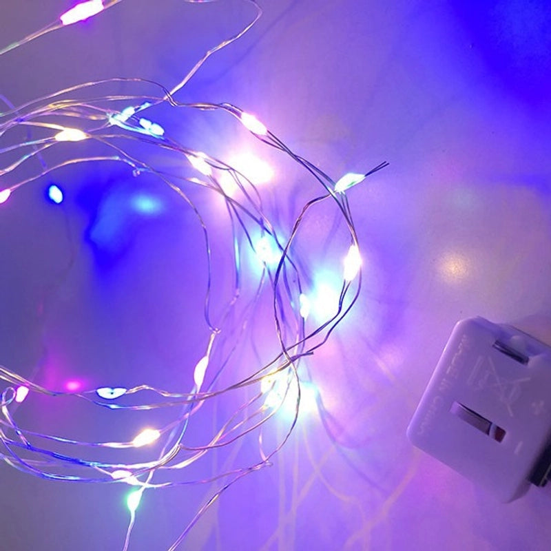 [Supply] LED Warm Light String Lights Lights Baby's Breath Star Bouquet Decorative Lights Christmas Birthday Christmas Wishing Bottle Lights