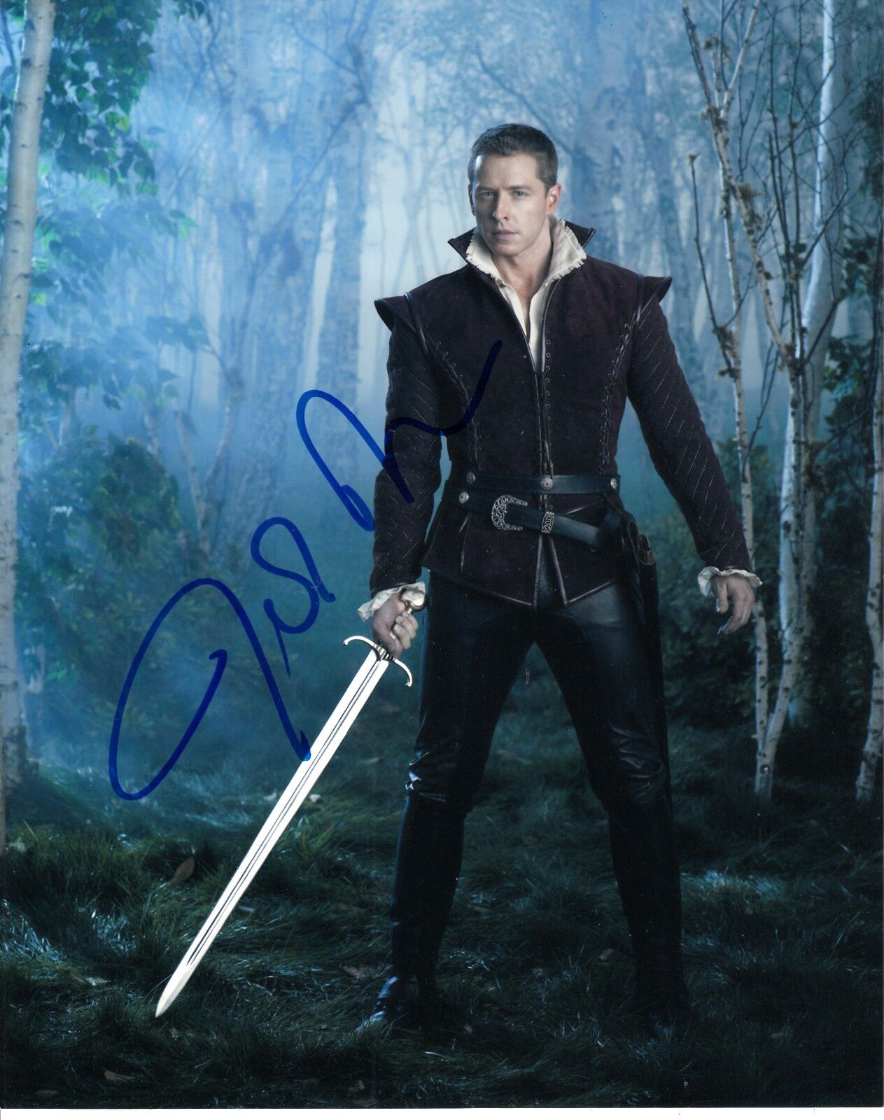 JOSH DALLAS SIGNED ONCE UPON A TIME Photo Poster painting UACC REG 242 (1)