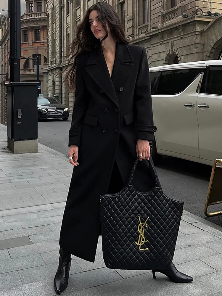 Tweed Wool Coat