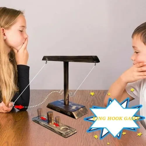 (🌲Early Christmas Sale)Wooden Ring Hook Tossing Games(BUY 2 GET FREE SHIPPING)