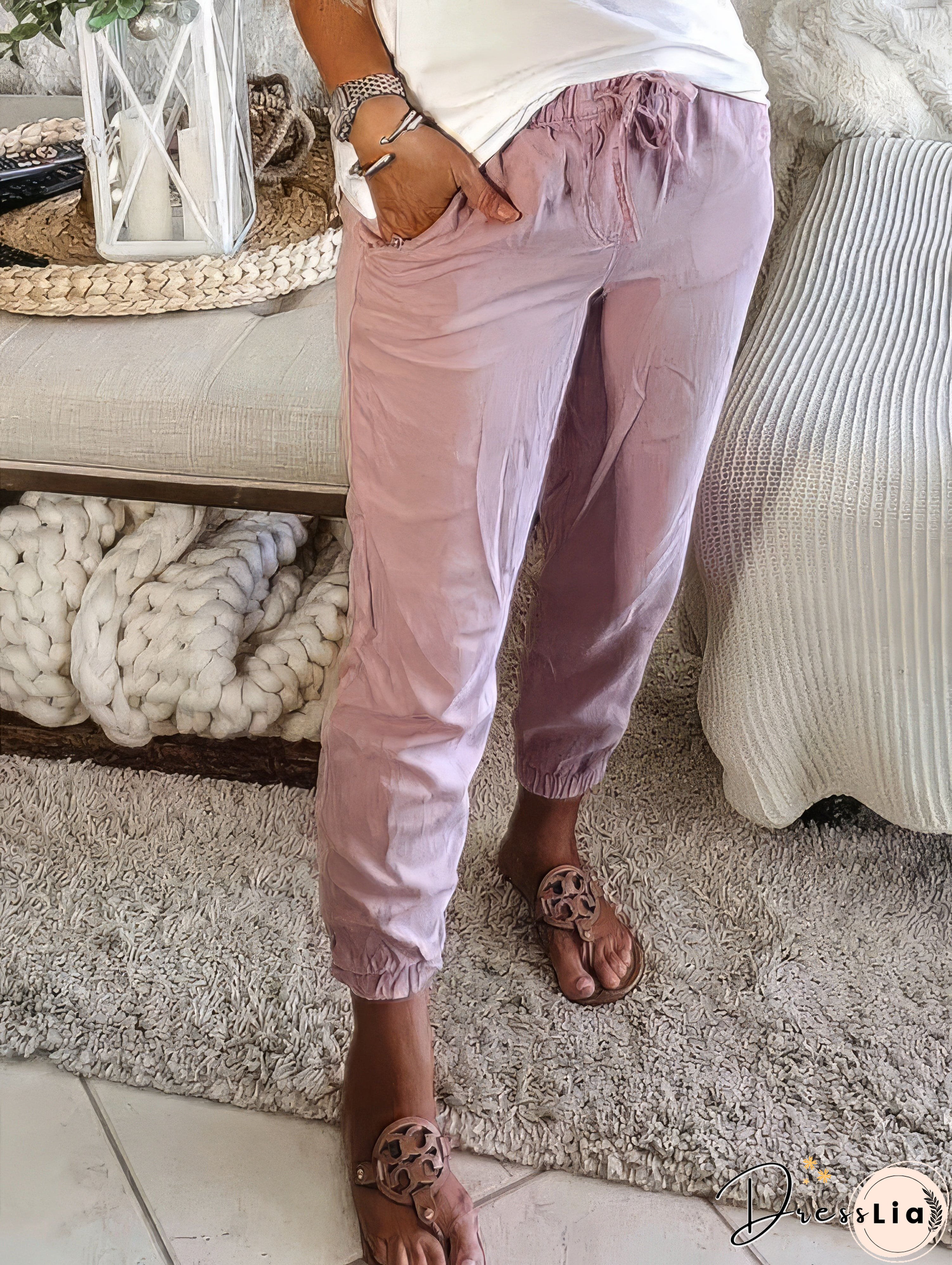 Lightweight Linen Trousers