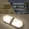 10-24V 48 LED RV Ceiling Light with Rocker Switch for Camper Yacht Boat