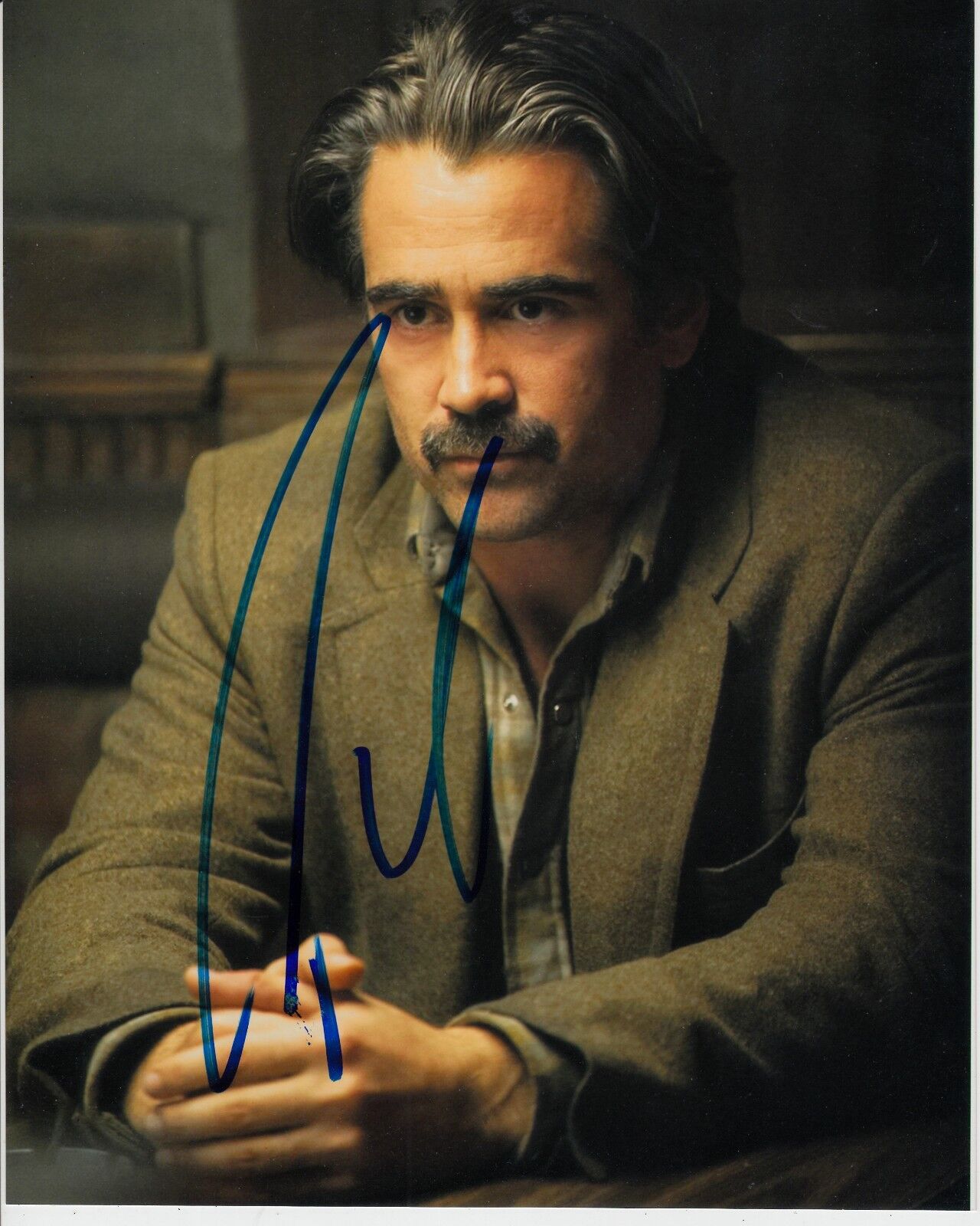 COLIN FARRELL SIGNED TRUE DETECTIVE Photo Poster painting UACC REG 242 (1)