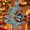 DIY Pearl Diamond Painting Acrylic Stand, Christmas Tabletop Decoration, Special Shaped Diamond Art Craft Kit for Home Decor