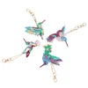 4pcs DIY Hummingbird Full Special Shaped Diamond Painting Keychain (AA915)