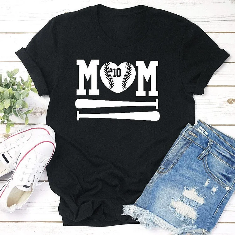 AL™ MOM Baseball   T-shirt Tee - 01275-Annaletters