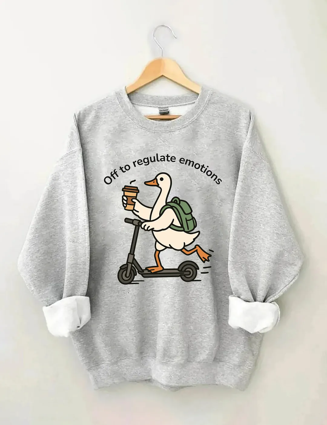 Off To Regulate Emotions Sweatshirt