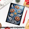 DIY Flower Special Shaped Diamond Painting Notebook