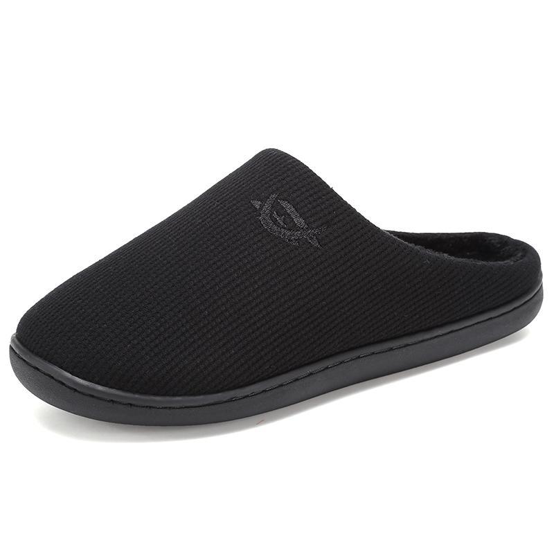 Dacomfy Men's home shoes lazy slippers warm slippers 
