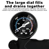 300PSI Bicycle Air Pump with Gauge Bike Shock Pump for Fork & Rear Suspension