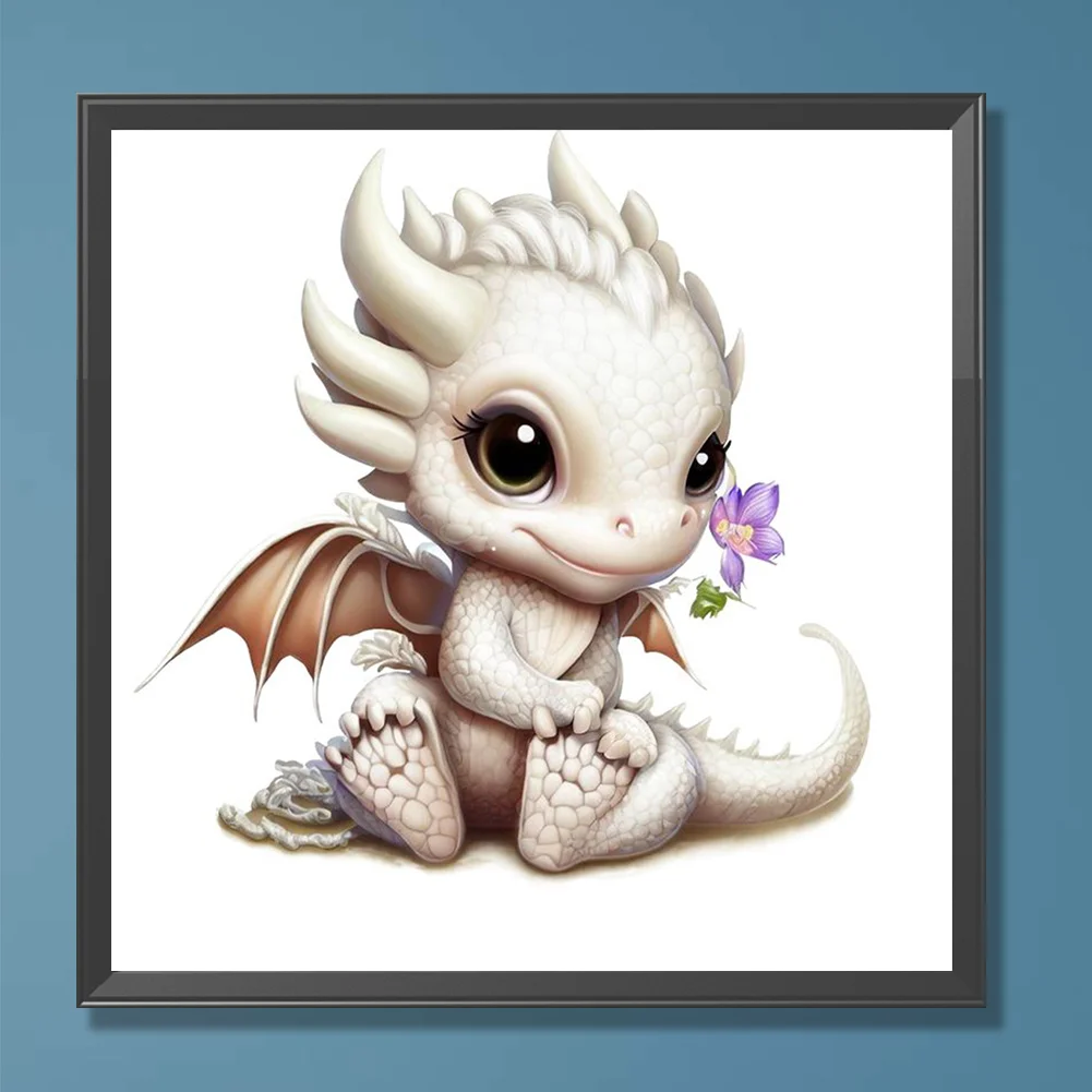 Diamond Painting - Full Round Drill - Dragon(Canvas|30*30cm)