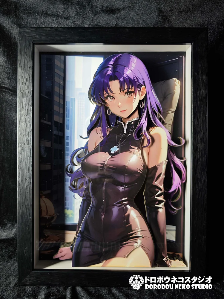 Dorobou Neko Studio  - (EVA) Neon Genesis EVAngelion -  DSMG-094 Misato Katsuragi 3D Decorative Painting Scene (Adult 18+)-