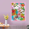 Cat  | Full Round Diamond Painting Kits